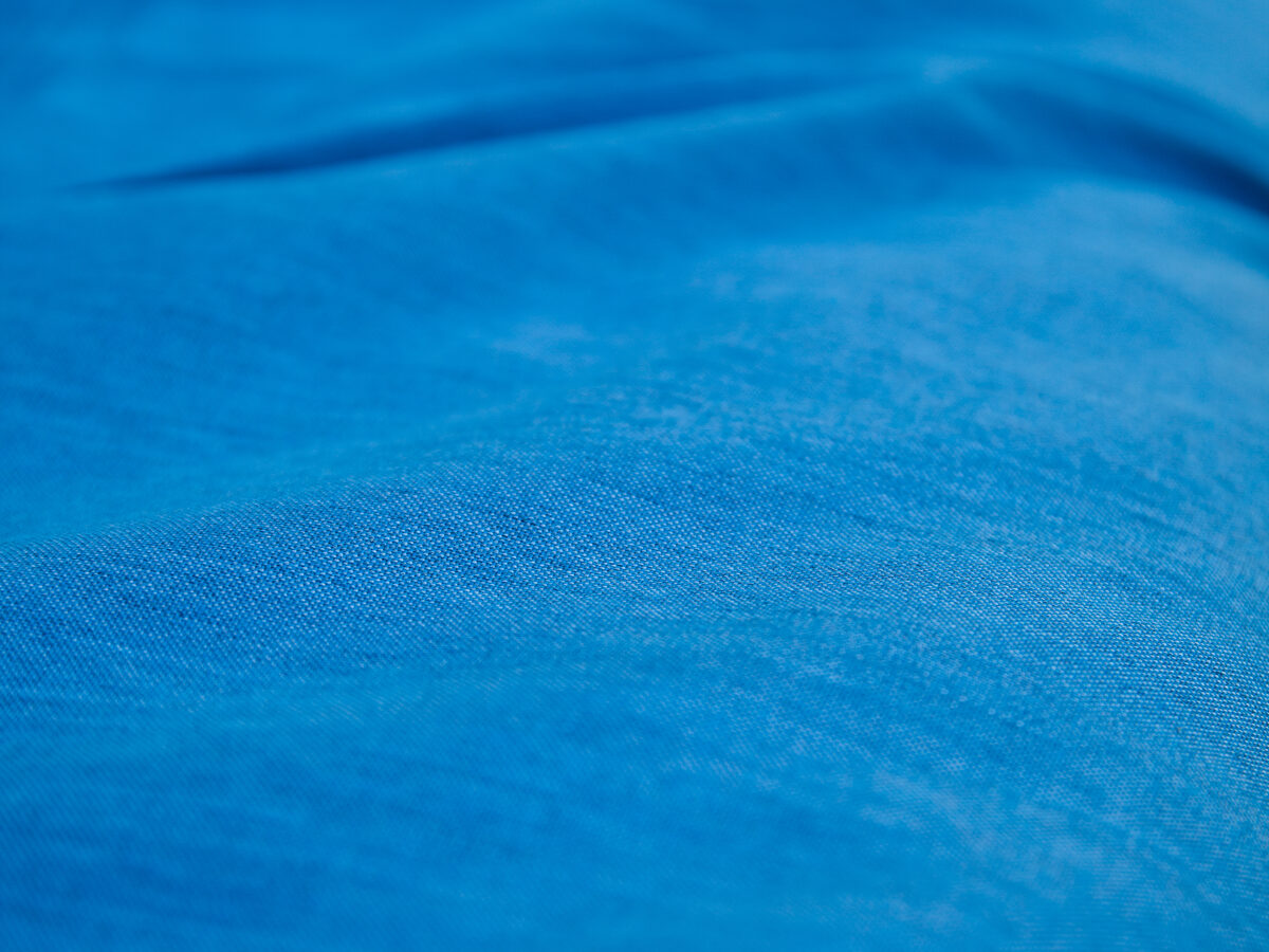 Sunbrella marine-grade fabric weave up close